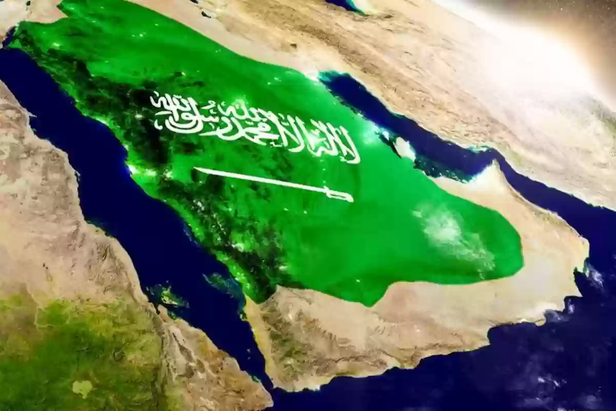 كم تبلغ مساحة المملكة العربية السعودية