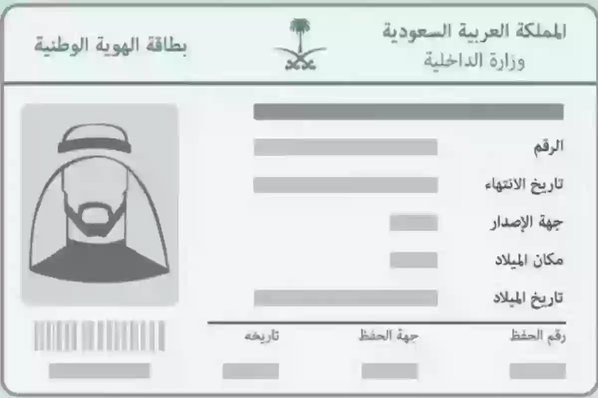 طريقة الاستعلام بطاقة الهوية الوطنية السعودية 1445 وطريقة استخراج بدل فاقد