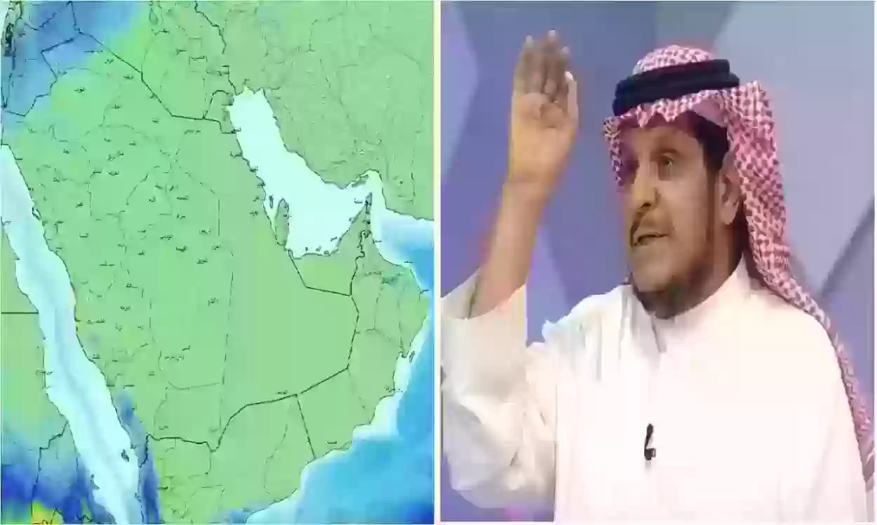 الحصيني يكشف عن حالة الطقس بالمملكة الفترة المقبلة 